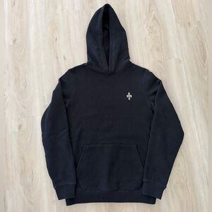 October's Very Own Black & Gold Monogram Hoodie, Size XS Men